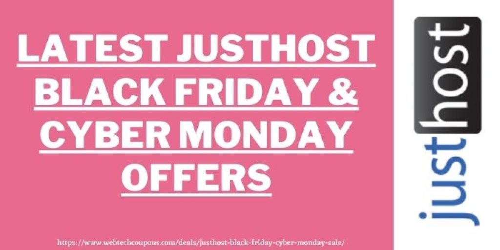 Justhost Black Friday Deals 2025