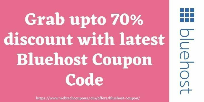 bluehost coupon code