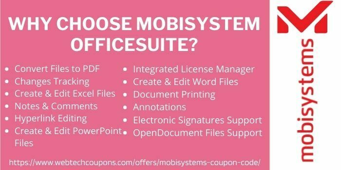 Why choose mobisystem officesuite