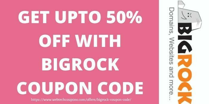 upto 50% off BigRock promo code