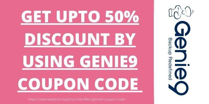 Genie9 Coupon Code - Upto 50% OFF