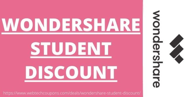 Wondshare Student Discount 2025 - Get Upto 60% Discount on Wondershare Products