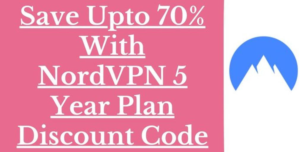 70% off NordVPN 5 year plan offer