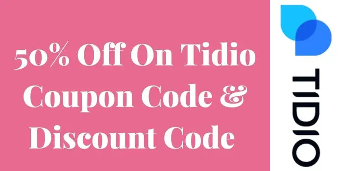 50% Off On Tidio Coupon Code & Discount Code 