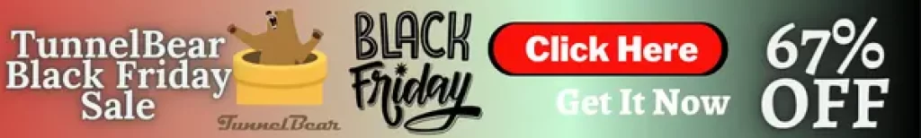 TunnelBear Black Friday sale