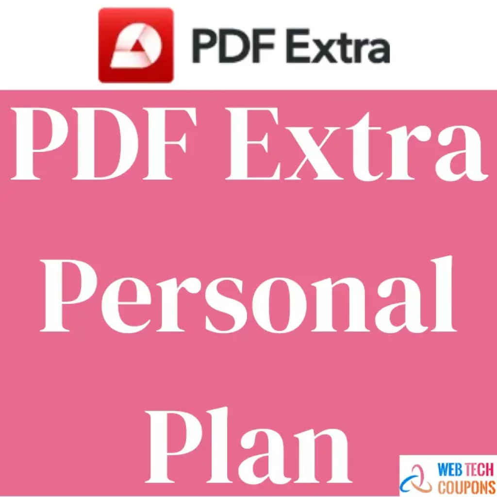 Buy PDF Extra Personal Plan At $4.16/Month